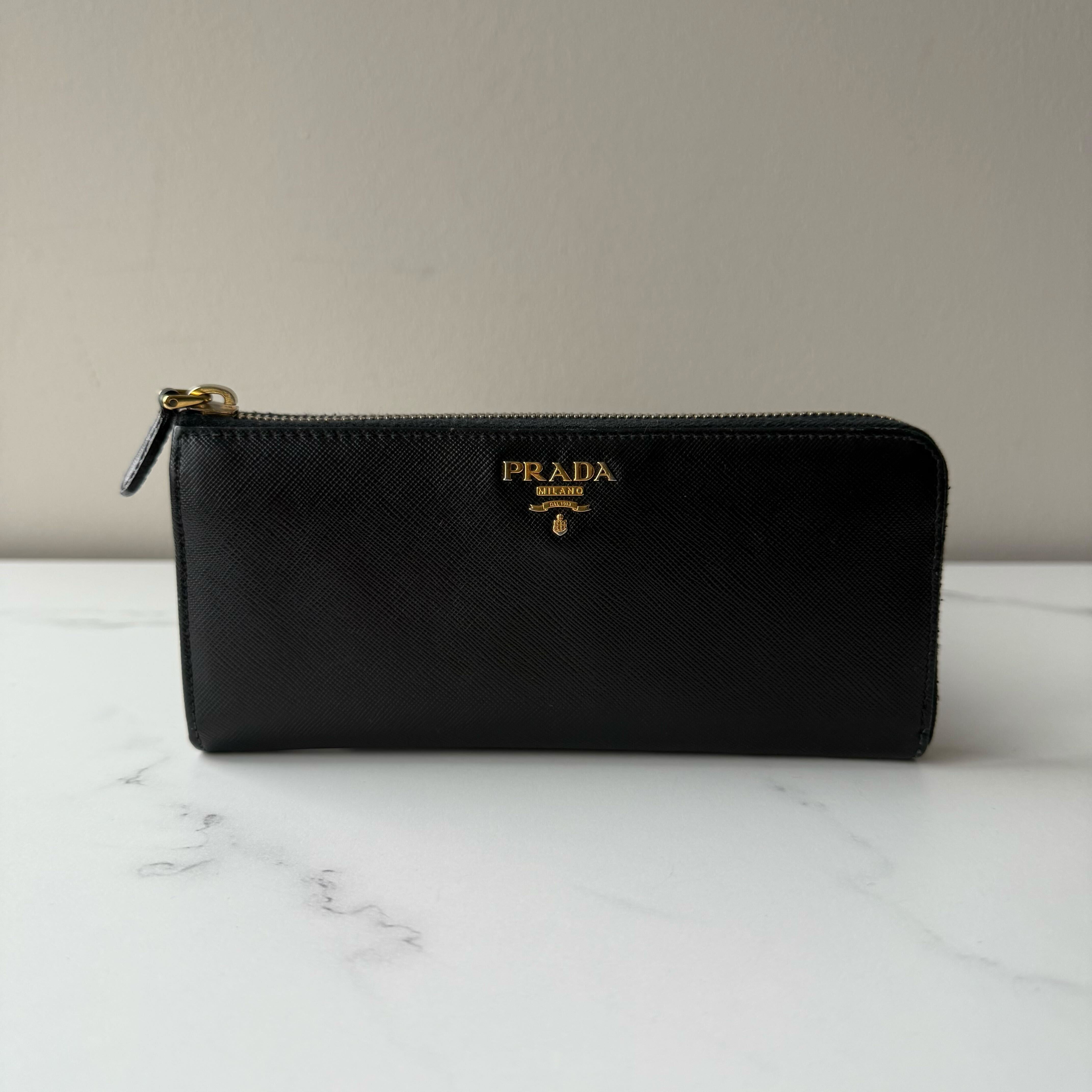 Prada Long Zippy Wallet