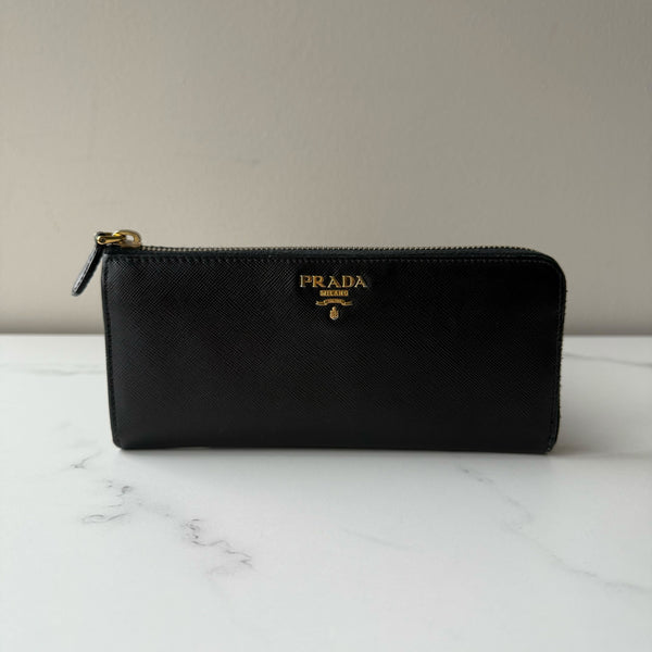 Prada Long Zippy Wallet