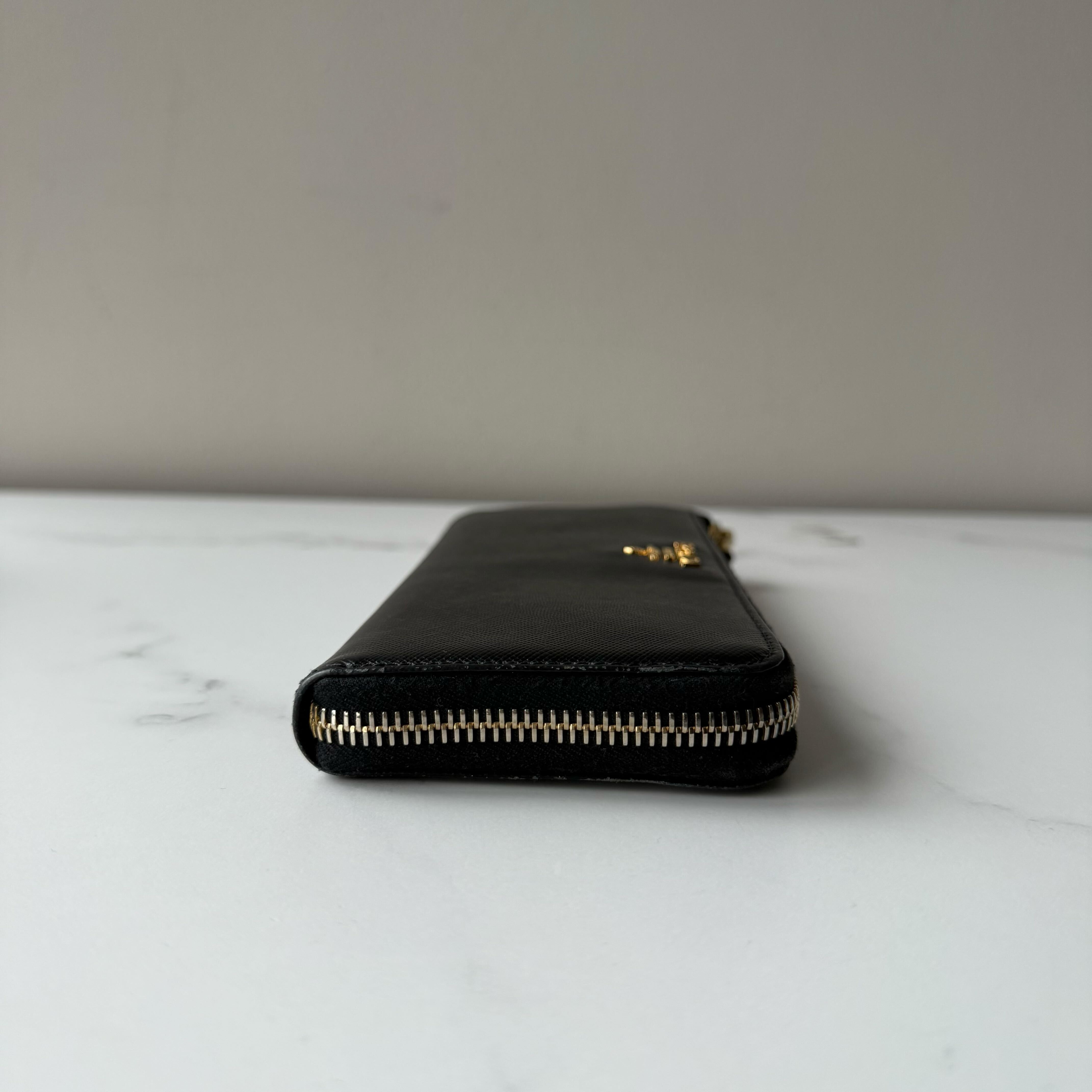 Prada Long Zippy Wallet
