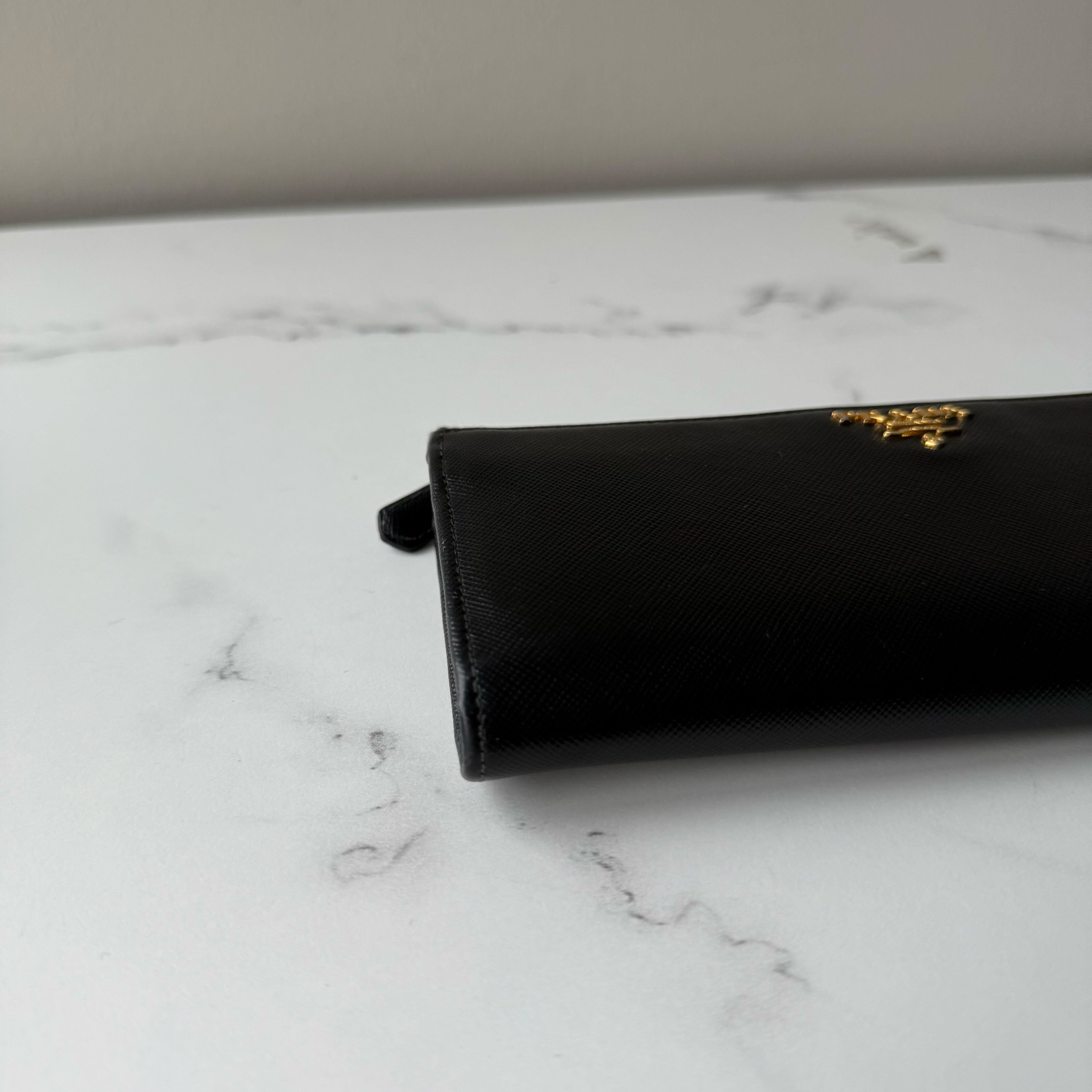 Prada Long Zippy Wallet