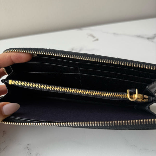 Prada Long Zippy Wallet