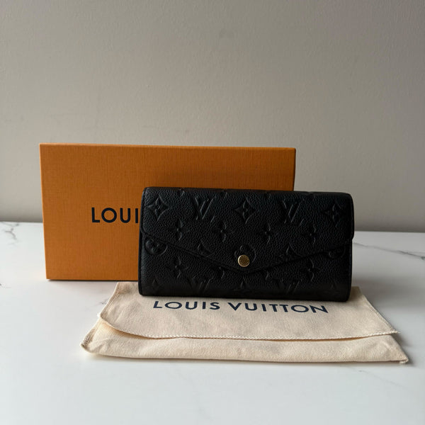 Louis Vuitton Sarah Bi-fold Long Wallet