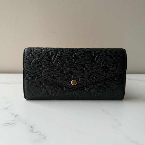 Louis Vuitton Sarah Bi-fold Long Wallet