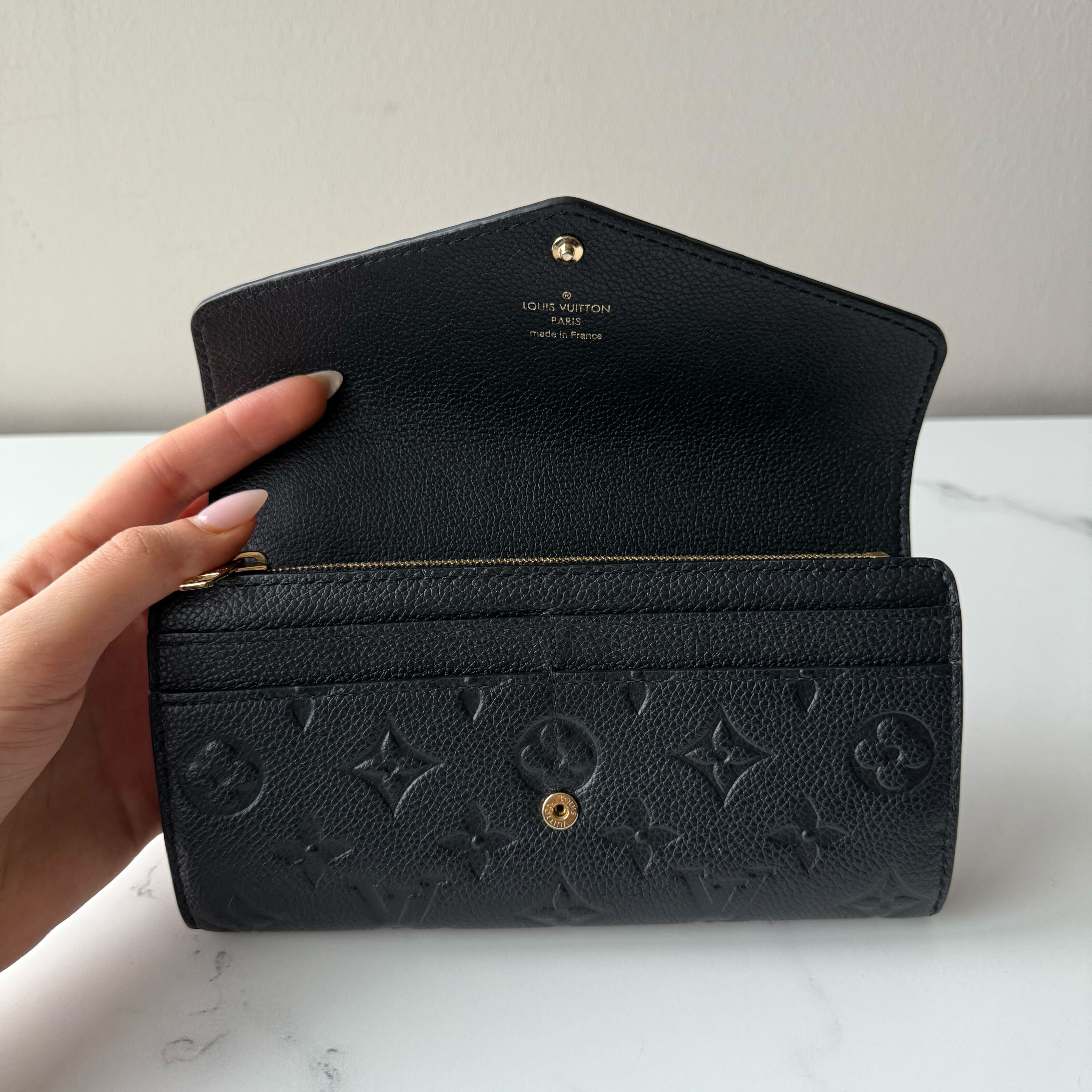 Louis Vuitton Sarah Bi-fold Long Wallet