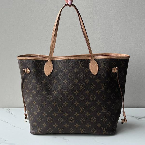 Louis Vuitton Neverfull MM & Pouch