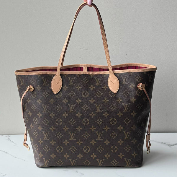 Louis Vuitton Neverfull MM & Pouch