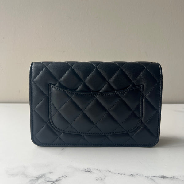 Chanel Heart Lock Wallet on Chain