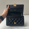 Chanel Heart Lock Wallet on Chain