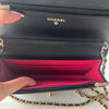 Chanel Heart Lock Wallet on Chain