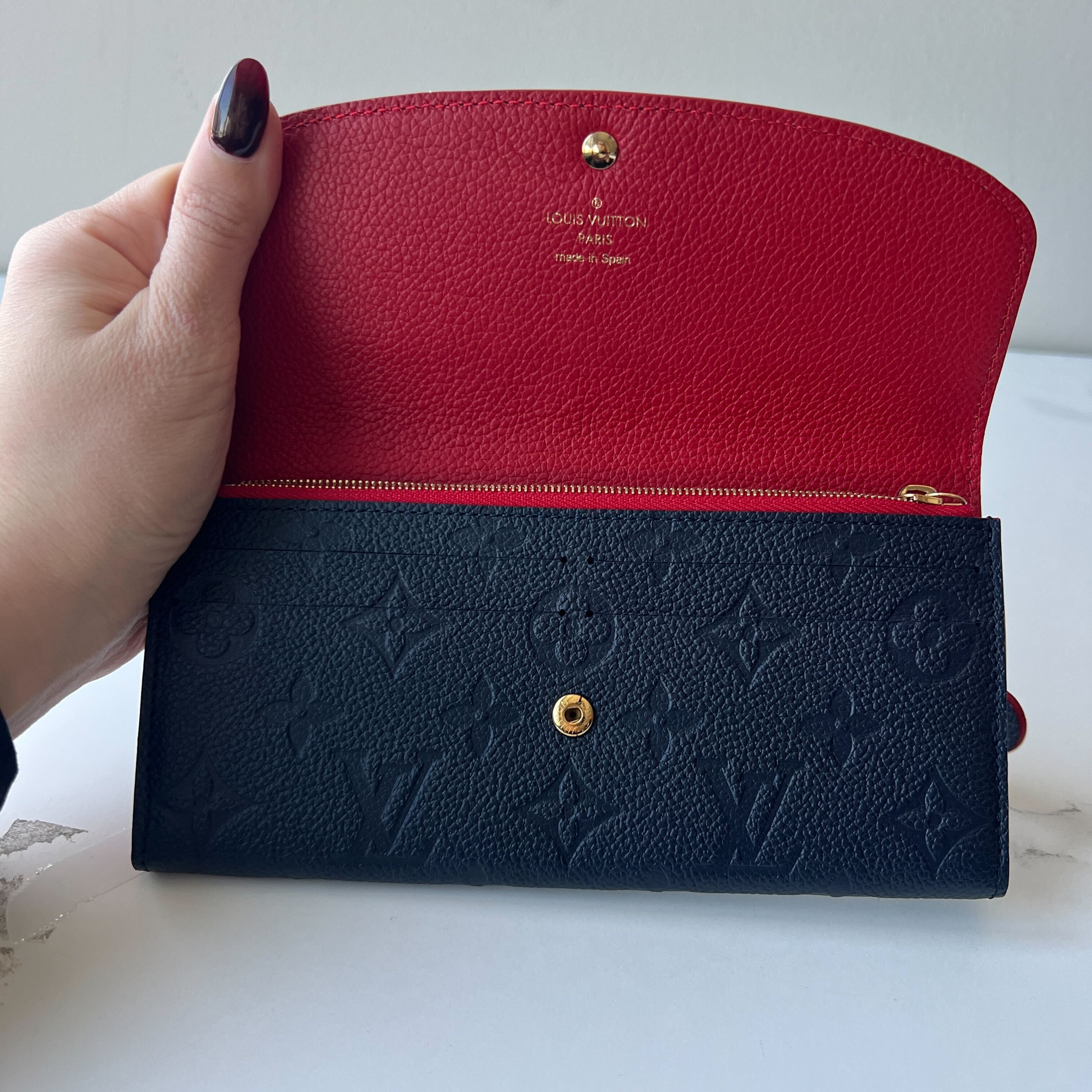 Louis Vuitton Emilie Bloom Flower Wallet