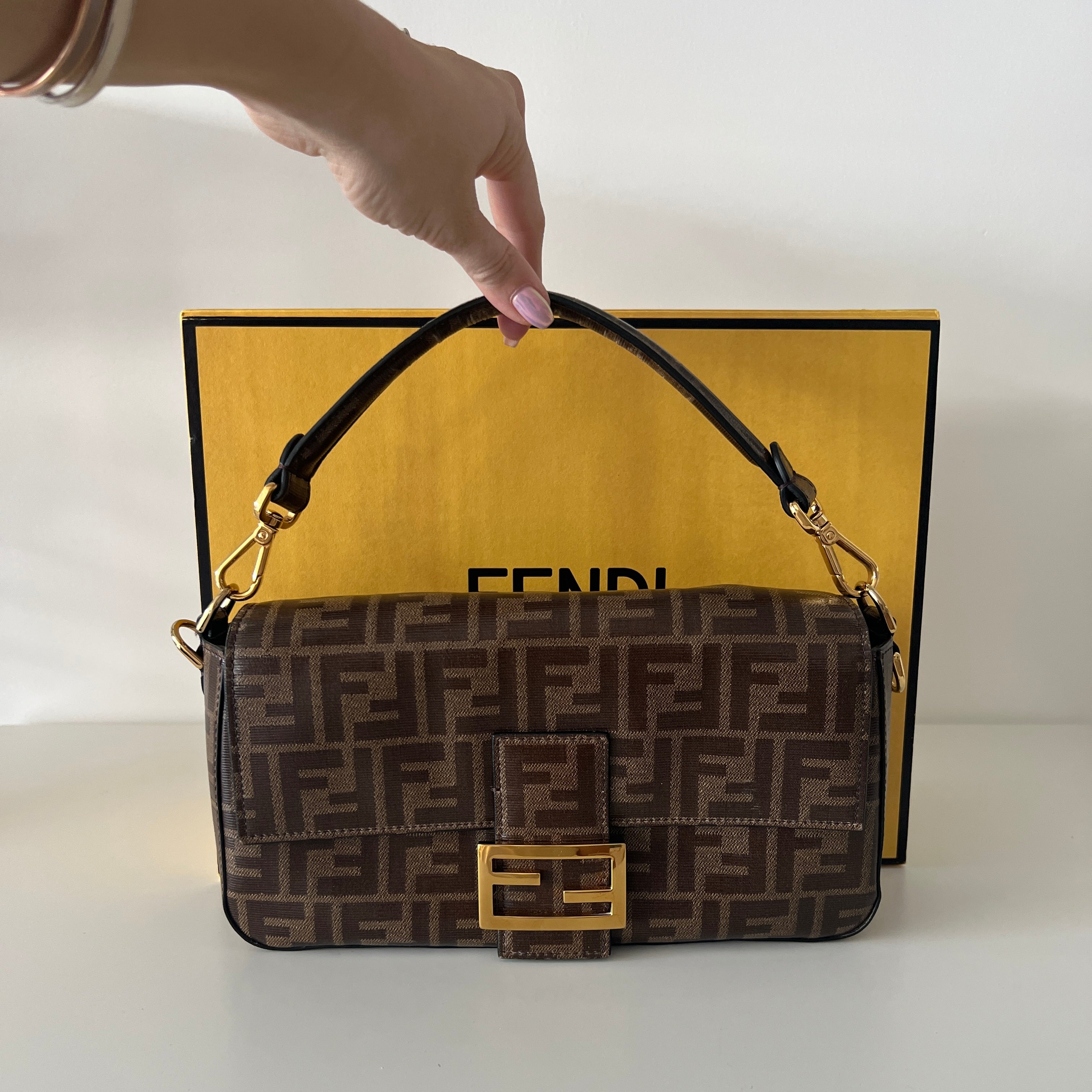 Fendi Baguette with Jacket