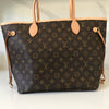 Louis Vuitton Neverfull MM & Pouch