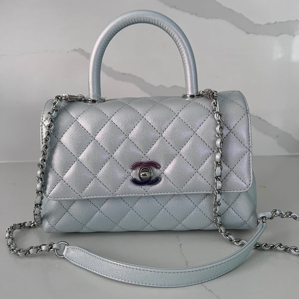 CHANEL SMALL COCO TOP HANDLE 2