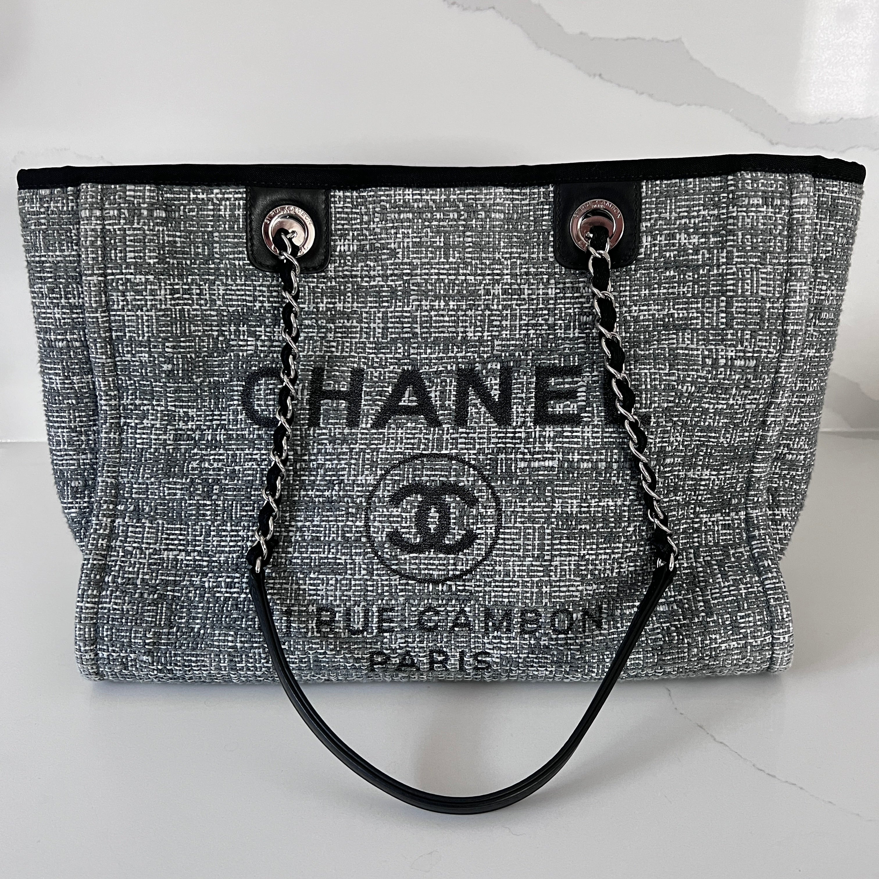 CHANEL TWEED TOTE