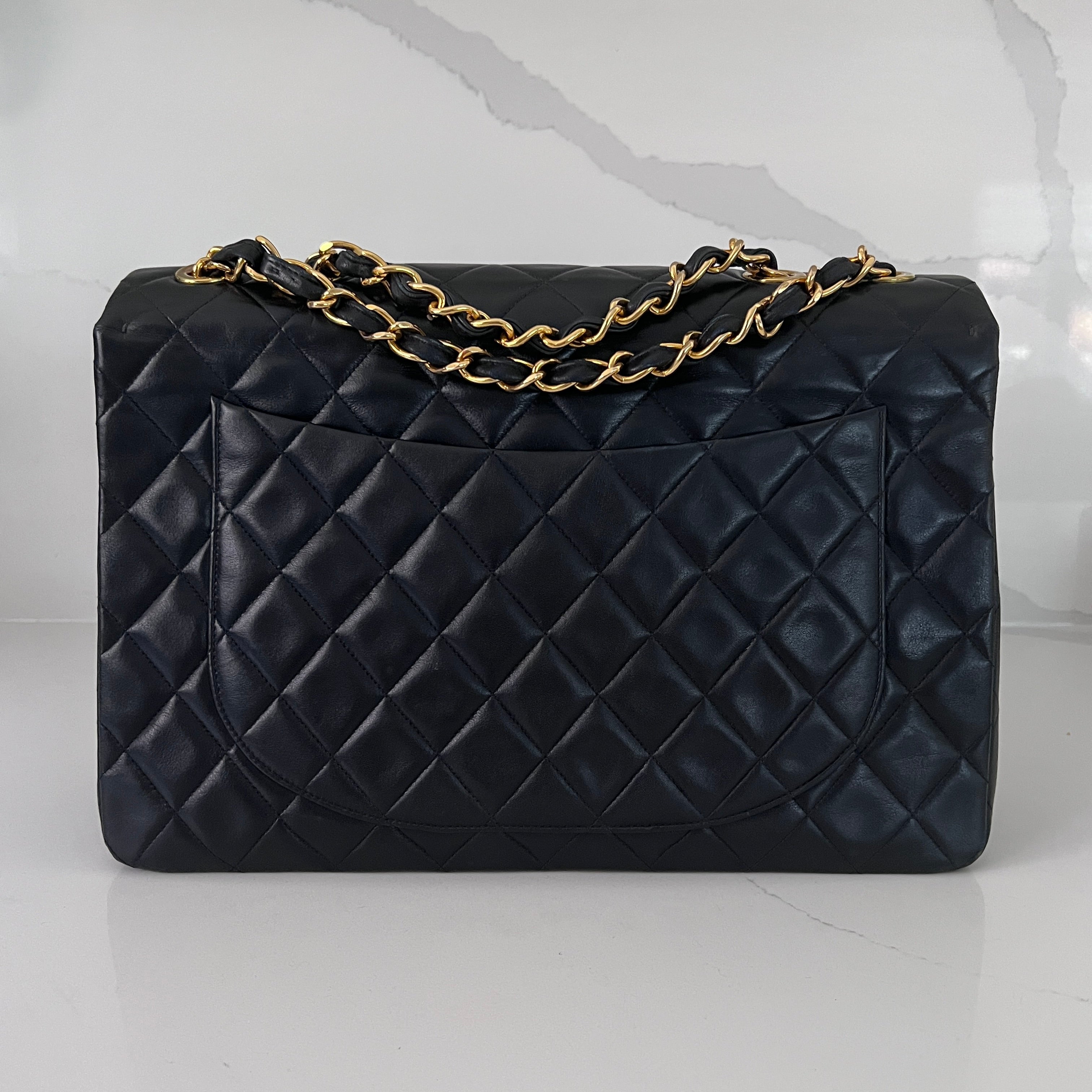 Chanel Vintage Jumbo XL CC