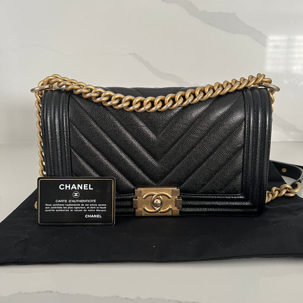 Chanel Le Boy Old Medium