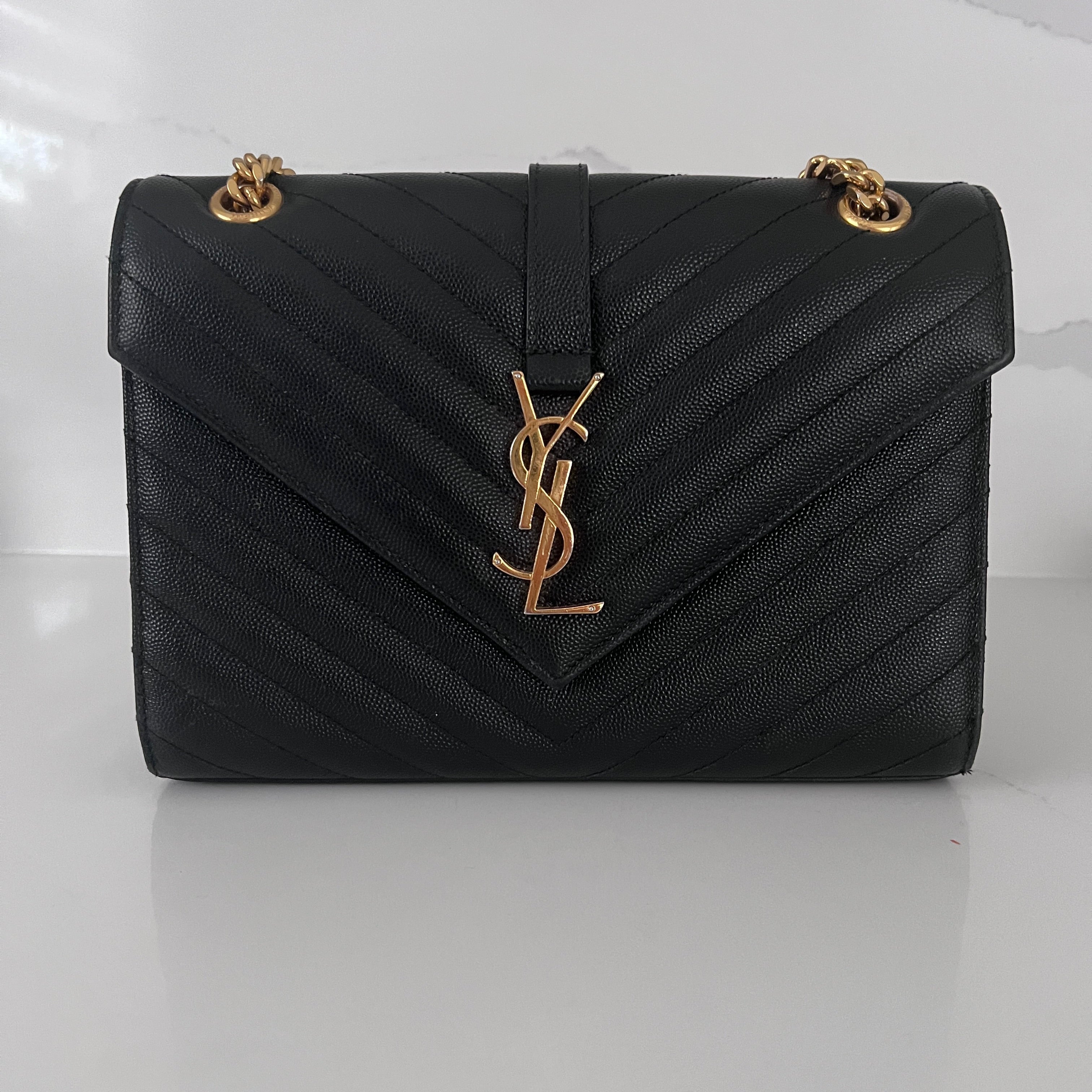 YSL MEDIUM ENVELOPE BAG