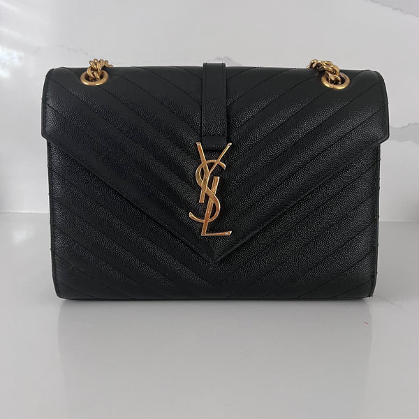 YSL MEDIUM ENVELOPE BAG